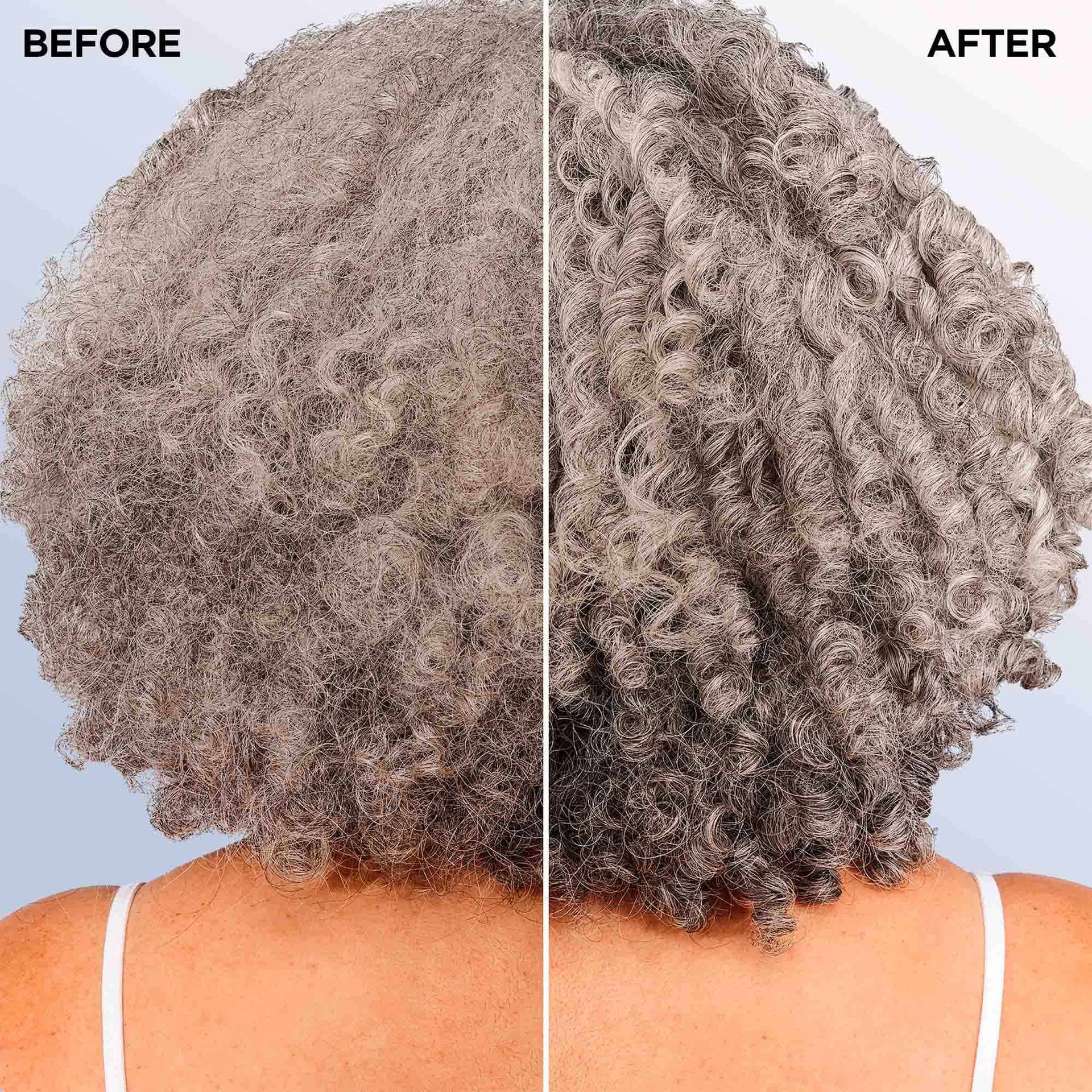 L'Oréal Paris EverPure Sulfate-Free Curl Conditioner, Before and After
